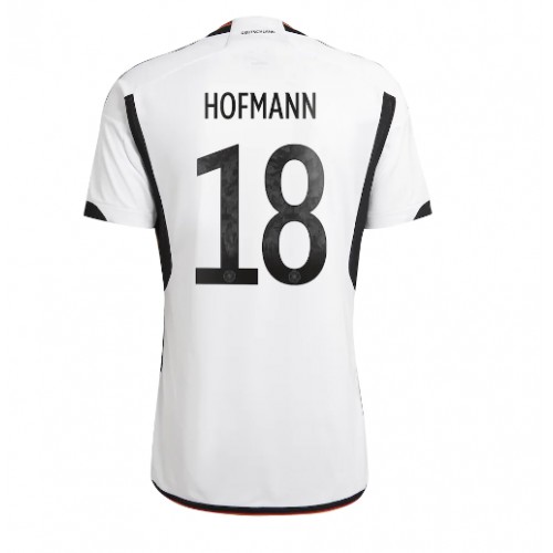 Fotballdrakt Herre Tyskland Jonas Hofmann #18 Hjemmedrakt VM 2022 Kortermet